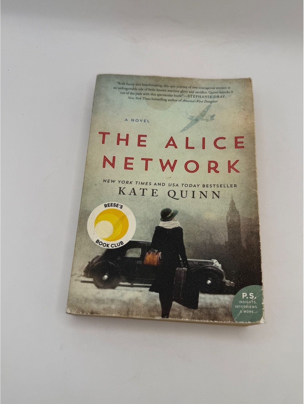 The Alice Network by Kate Quinn paperback book